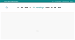 Desktop Screenshot of phonenshop.com